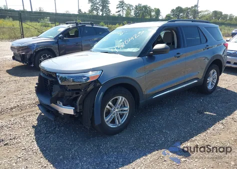 2022 Ford Explorer Xlt z USA, uszkodzony, nr VIN 1FMSK8DH4NGC18552